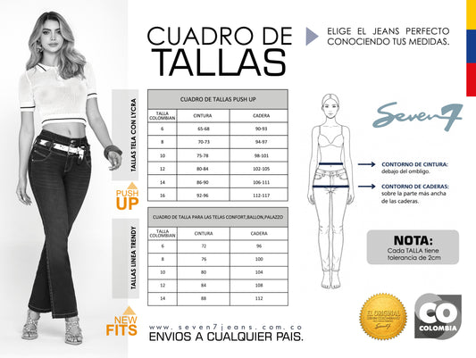 Ref. 700-1846 Short en Denim. Tono marfil.